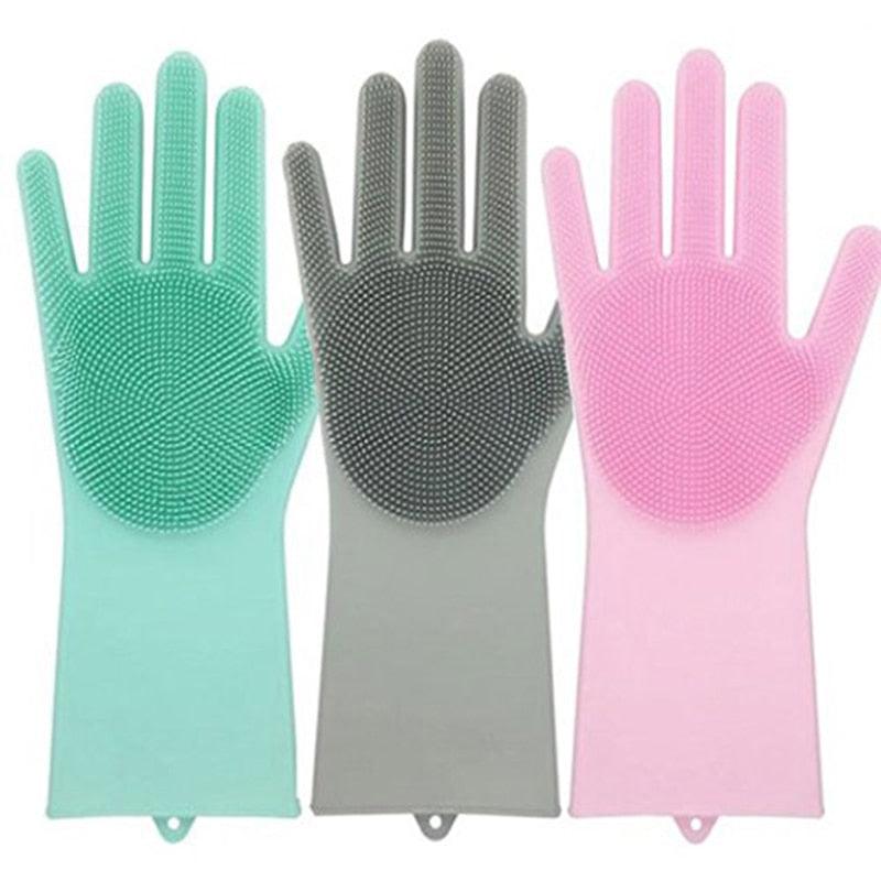 Luva de Silicone para Limpeza Magic Glove - Bom Preço