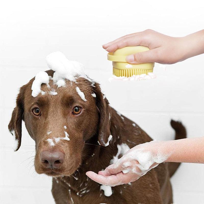 Escova de Banho para Animais de Estimação - Bom Preço